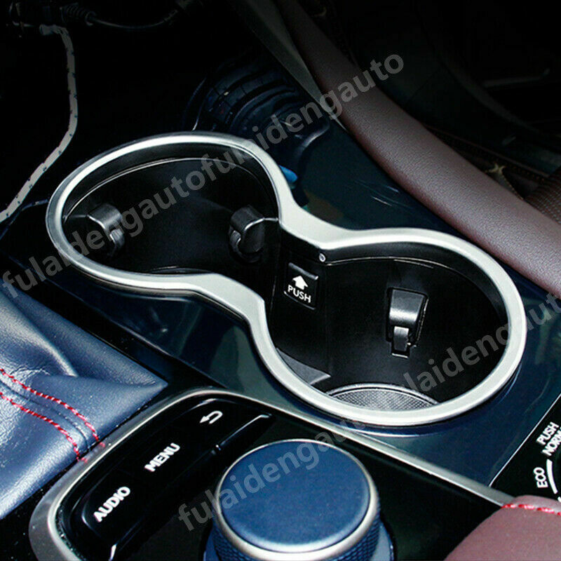 for Lexus RX350/450H 2016-2021 Silver Center Console Water Cup Holder Panel Trim