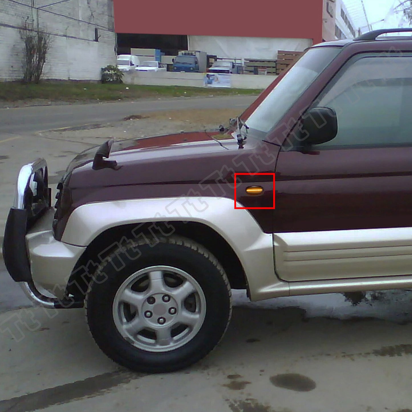 Lancer Evo L200 Pajero LED Triangle Light