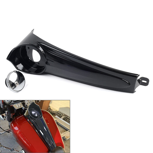 Stretched Dash Panel + Gas Tank Cap Cover Fits for Harley Electra Street Glide 86-07