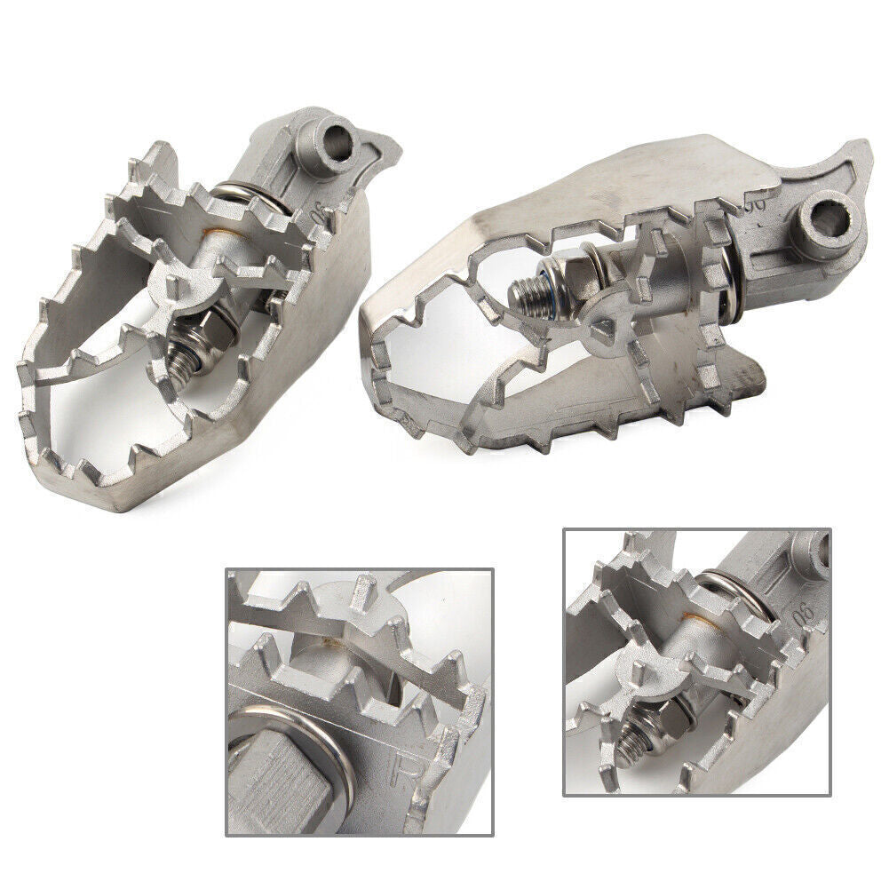 2x Wide Pivot Footrest Foot Pegs for BMW R1200GS Adventure R1250GS F750GS F850GS