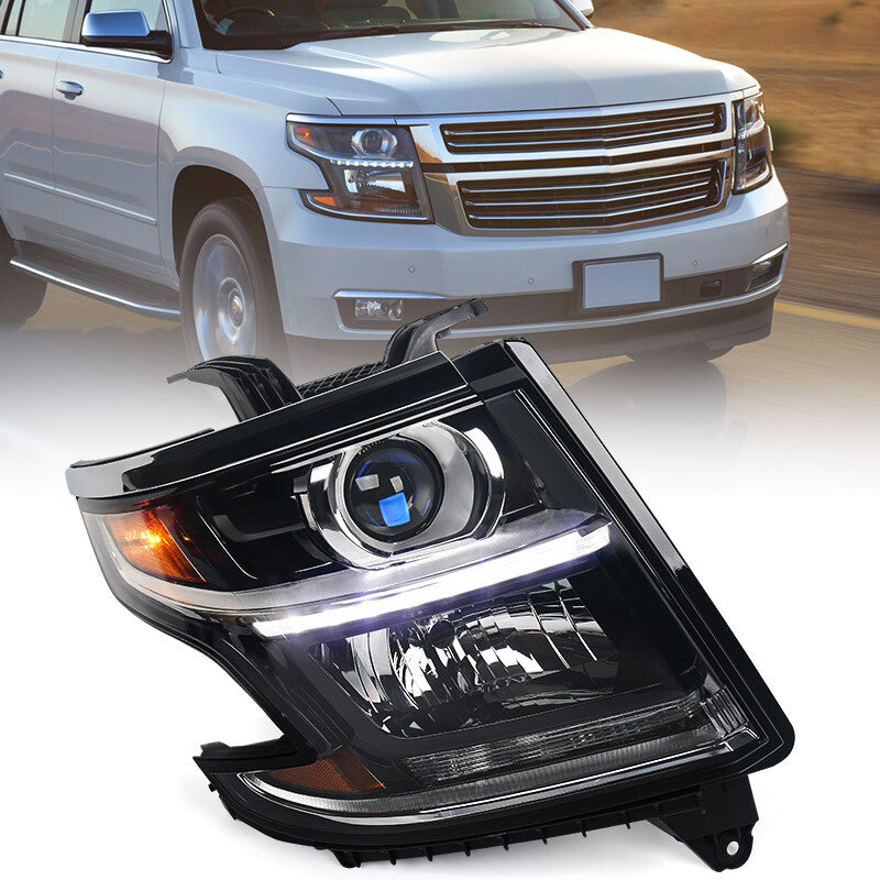 For 2015-2020 for Chevy Tahoe/Suburban Halogen Projector Headlight Lamp Passenger RH