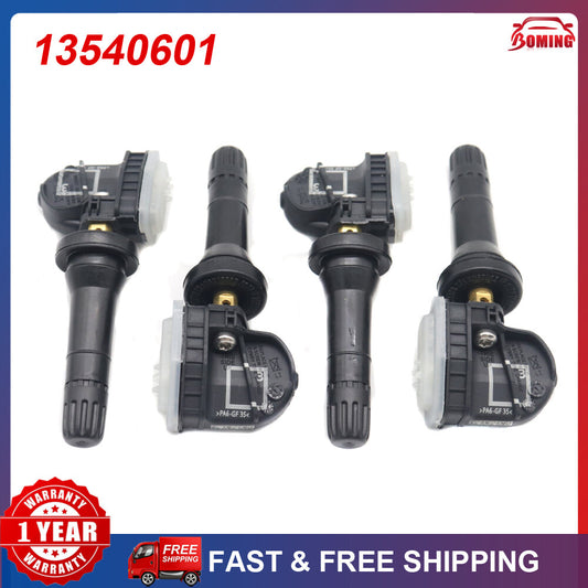 13540601 4 new TPMS Tire Pressure Sensors for GimChev, for Buick , and for Cadillac