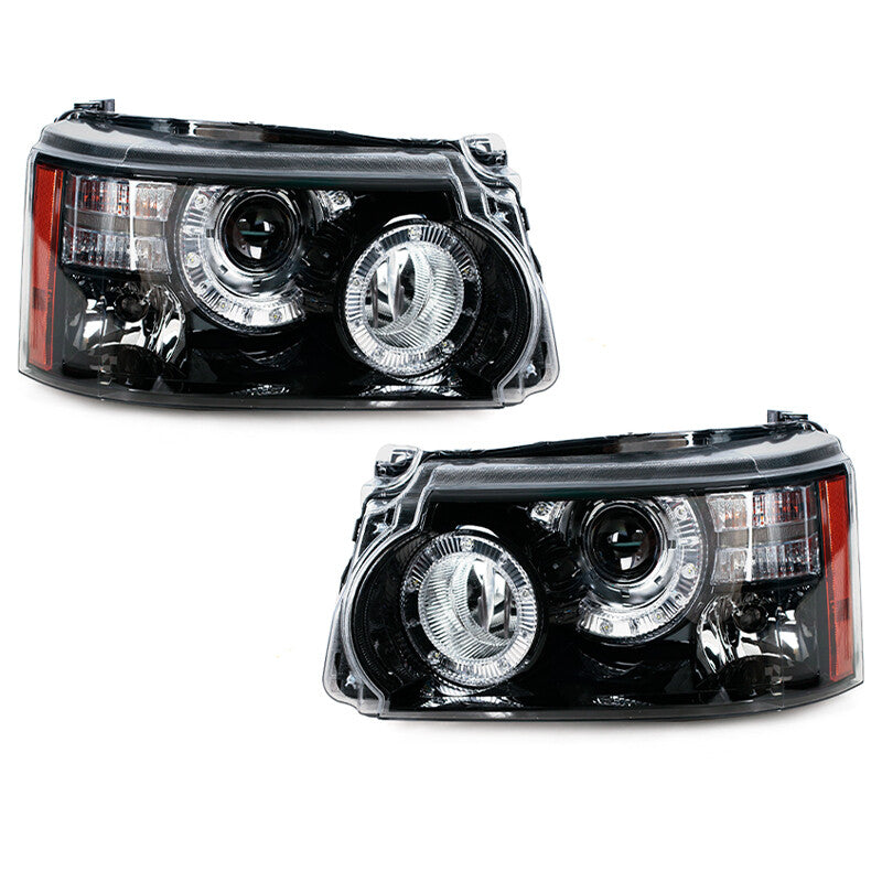 1 pair of headlight assemblies suitable for Land Rover for Range Rover Sport L320 2010-2013