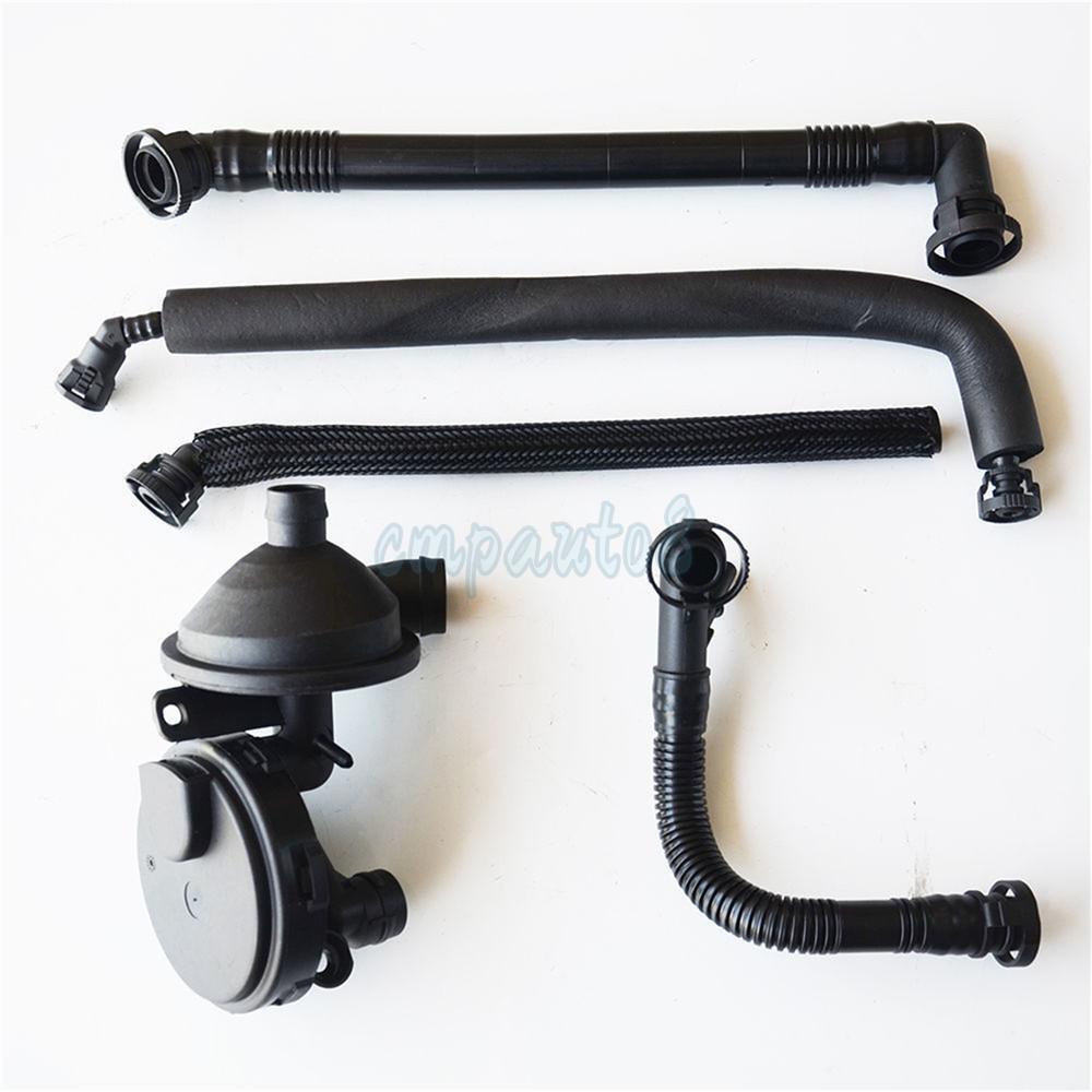 PCV Crankcase Vent Valve And Breather Hose Kit for BMW X3 X5 Z4 E46 E39