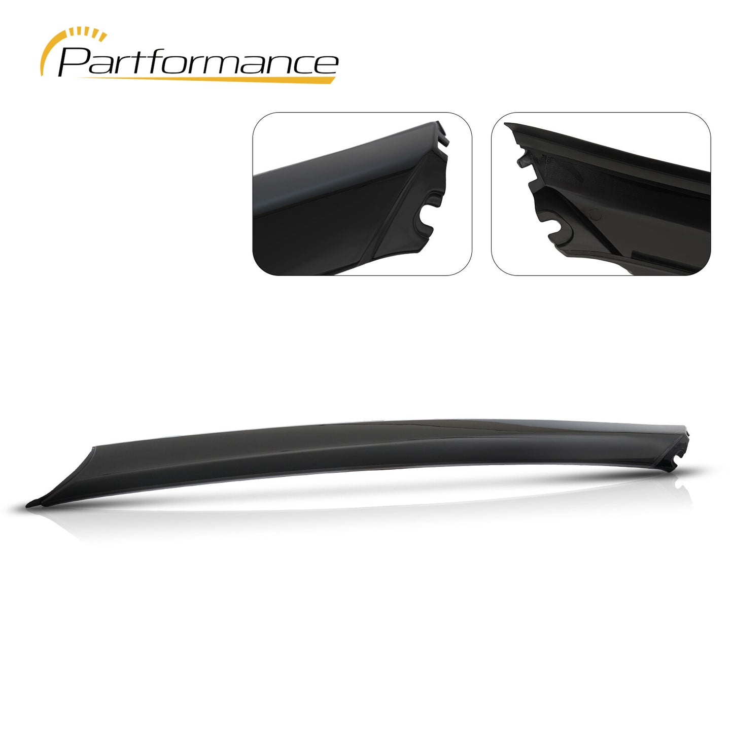 768369DD0A is suitable for Nissan Maxima 2016-2020 right front A-pillar molding.