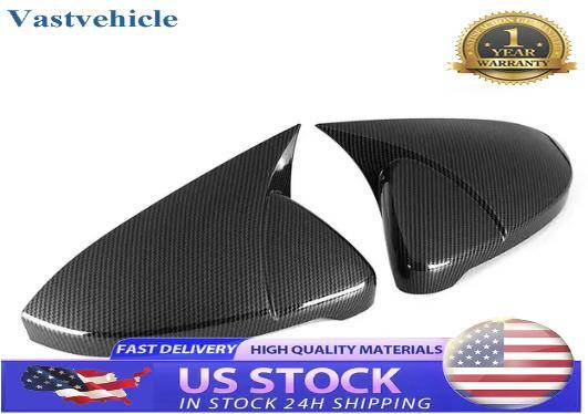 for VW for Golf MK7 MK7.5 2015-2021 Pearl White Car Side Mirror Cover Cap Replace
