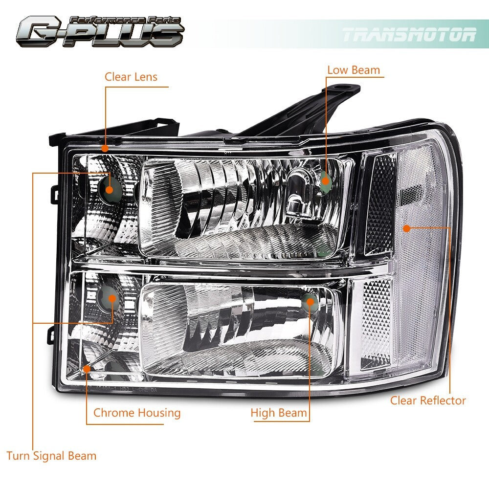 2007-13 for GMC for Sierra 1500 2500HD 3500HD