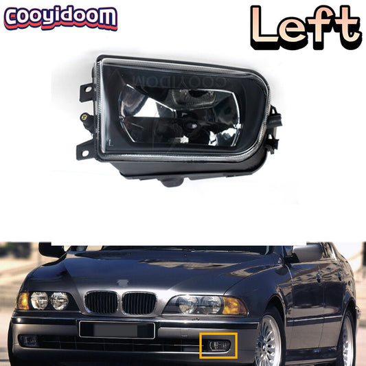 Left Fog Lamp For BMW5 Series E39 520 525 523 530 525li 523li 1995-2000 No Bulb