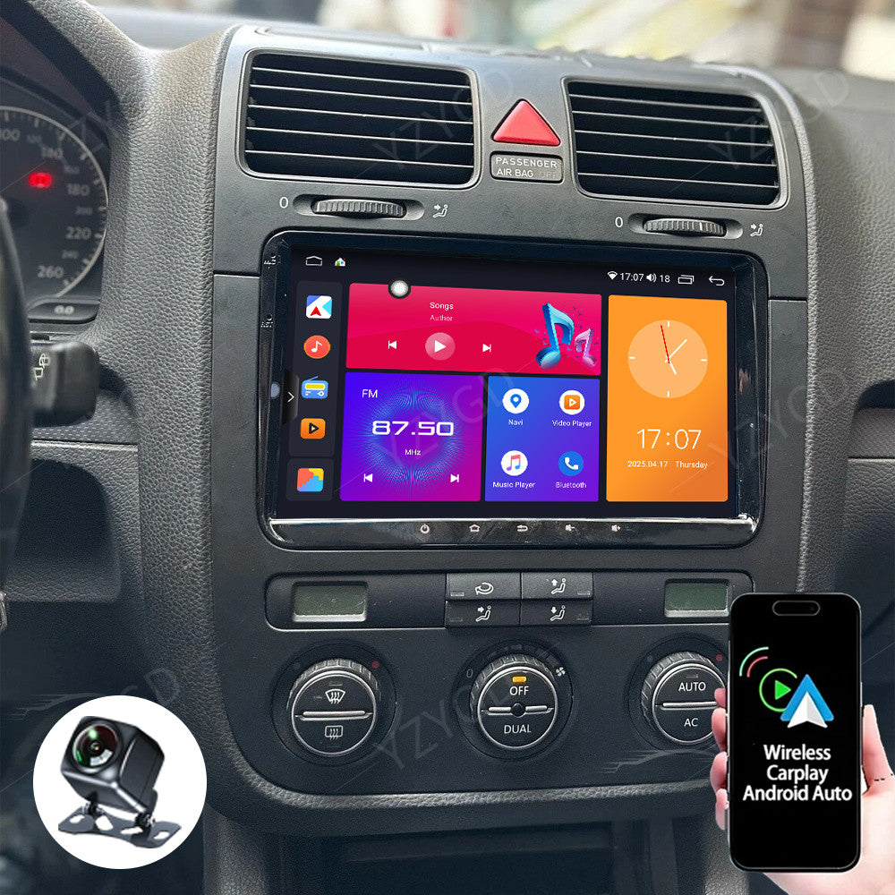 for Volkswagen for Golf MK5 2003-2009 Android Carplay Car Stereo Radio Screen GPS FM