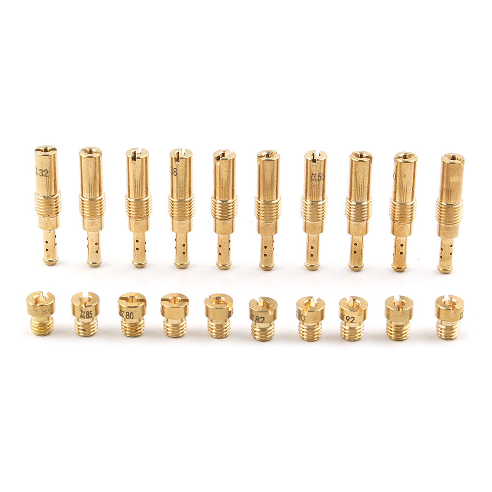 75-98 Main Jet  32-55 Slow Jet Kit Fit NSR KSR PWK Keihin OKO CVK Carburetor