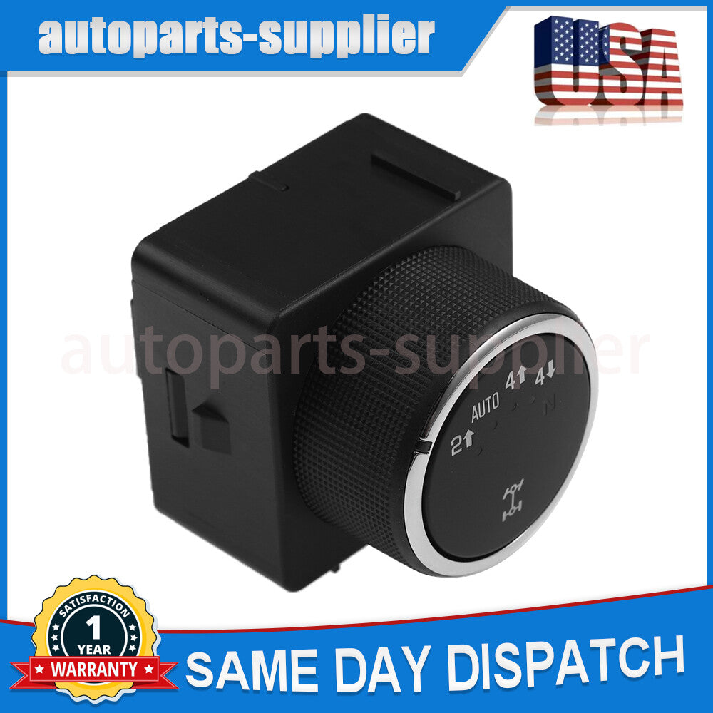 Transfer Case Selector Switch Knob 4WD for 2008-2014 for Chevrolet for GMC 25878425