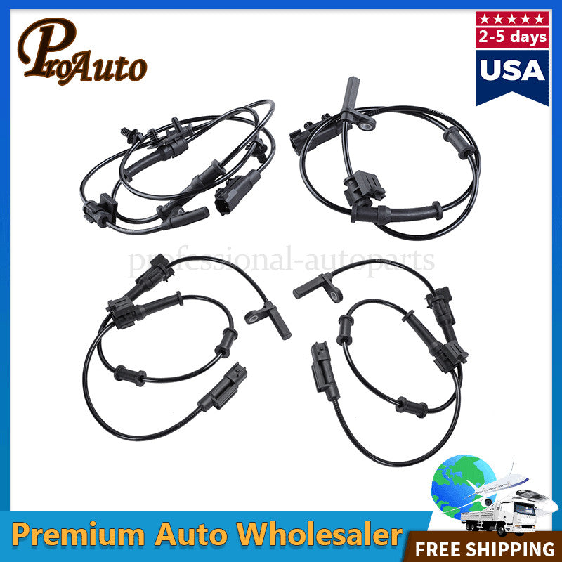 4 ABS Wheel Speed Sensor Front Rear for Chrysler for Dodge Charger for Challenger RWD