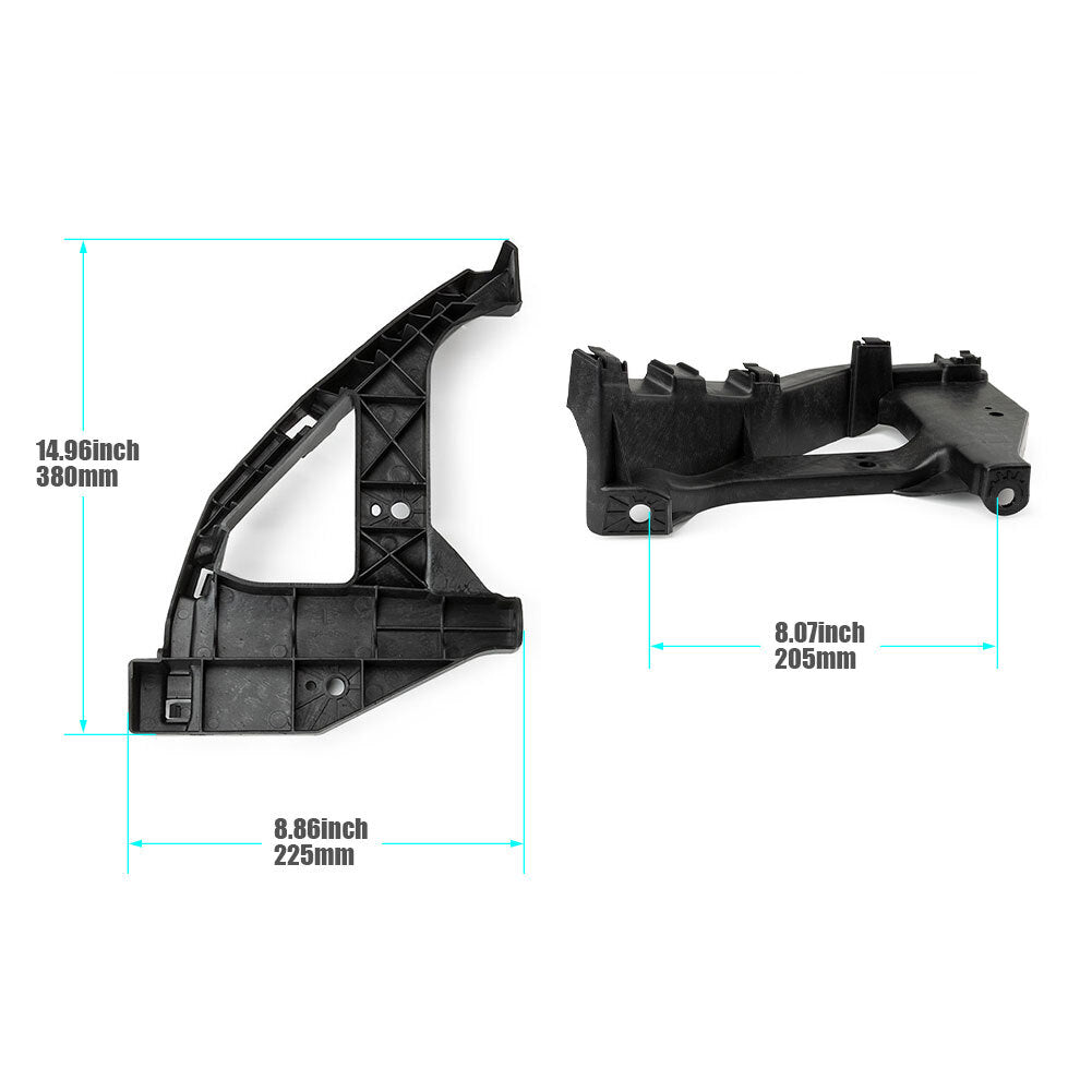 2Pcs Headlight Bracket Front Hold Mount Retainer for Honda for CIVIC Sedan 2016-2019