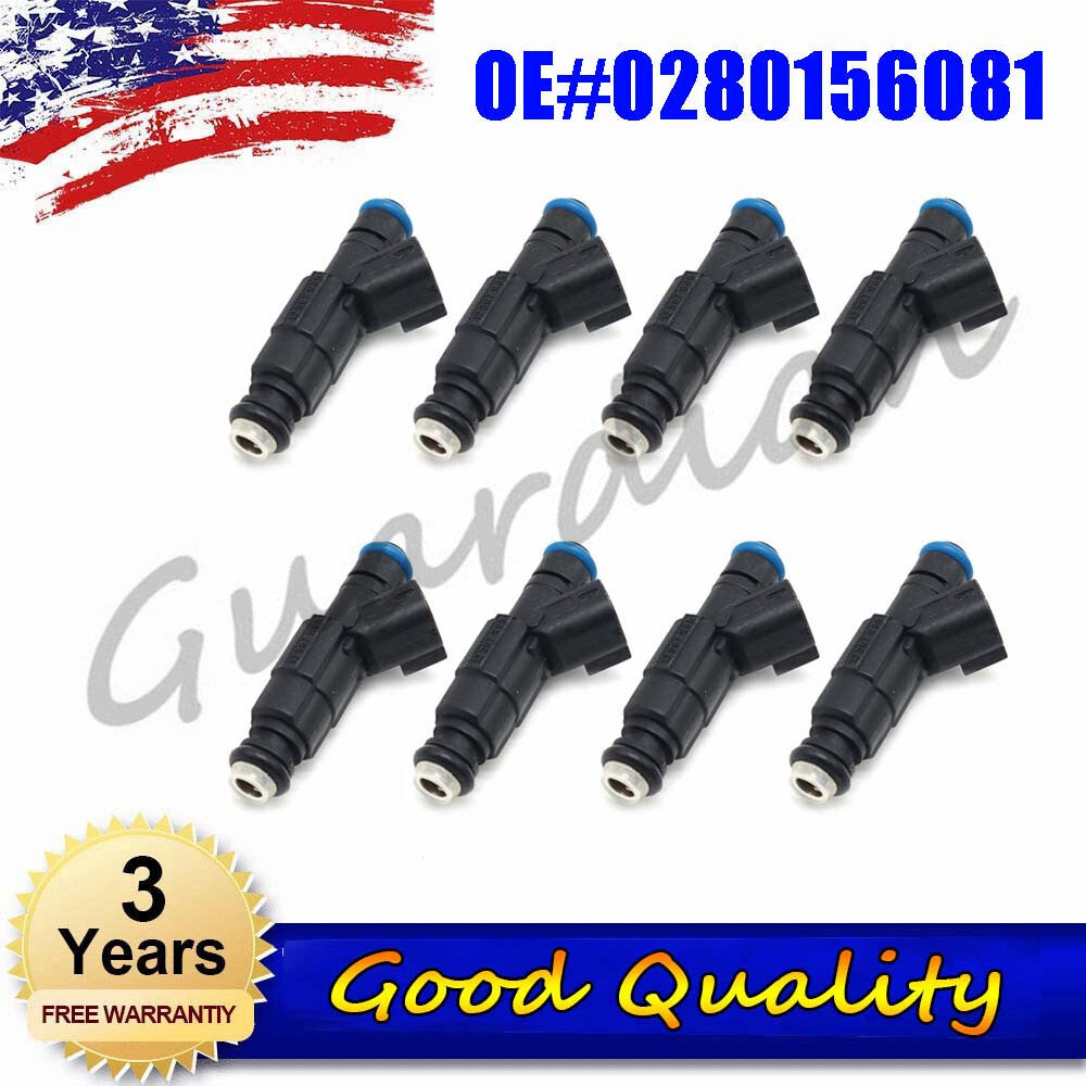 8-piece fuel injector 0280156081 for MPI Ski MIE Horizon MIE DTS 377/V8 350/V8
