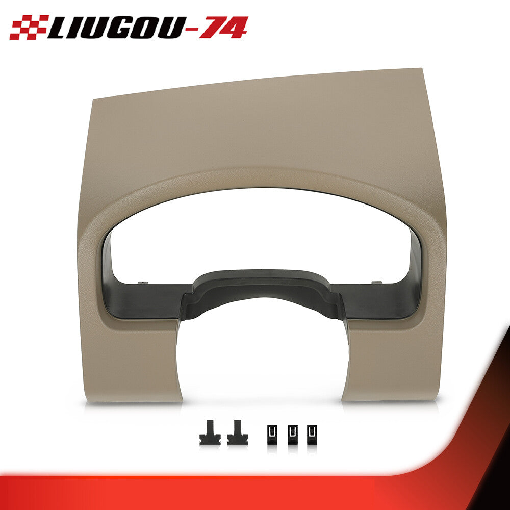 Musical instrument cluster speedometer instrument panel bezel trim beige suitable for 04-08 F-150