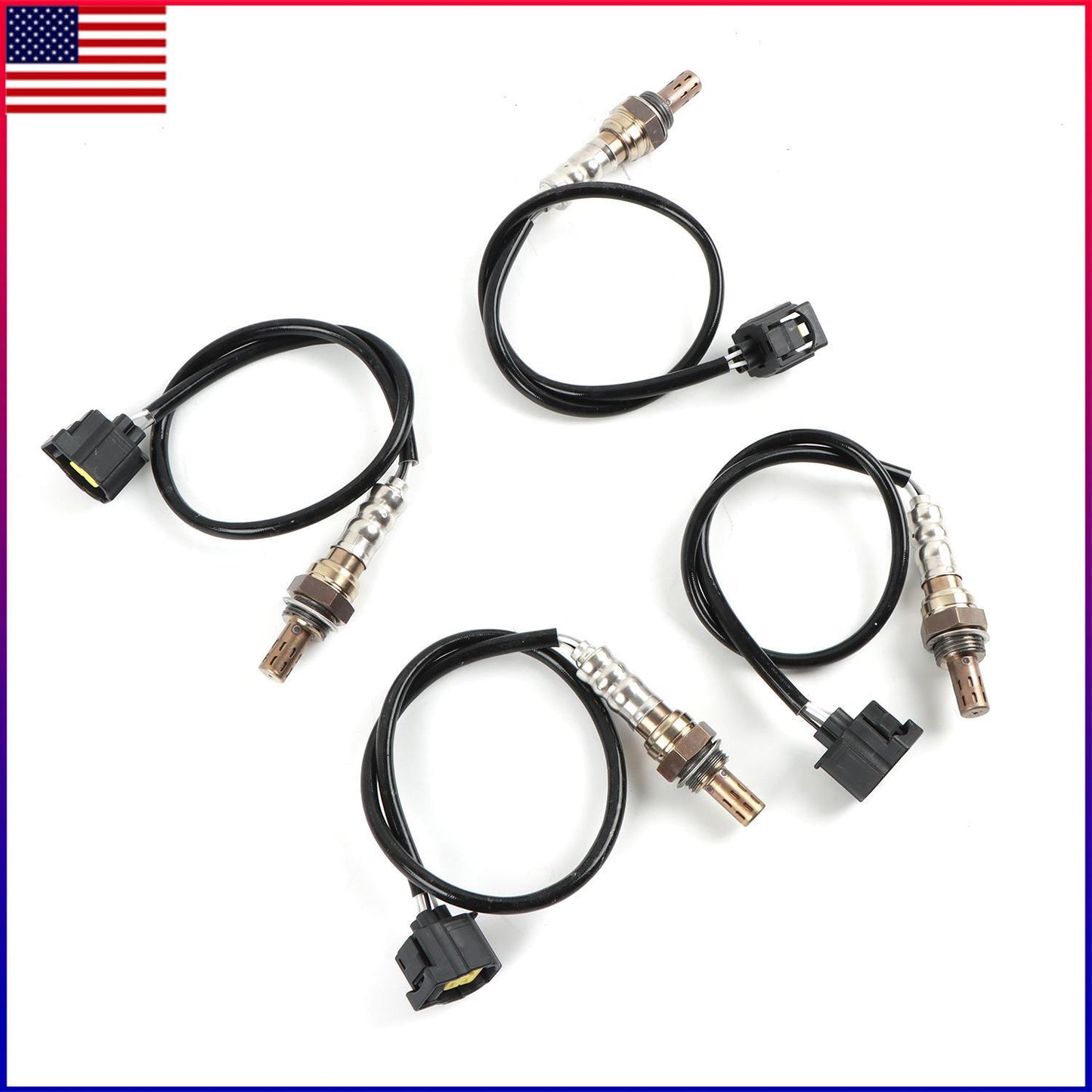 4Pcs Upstream Downstream O2 Oxygen Sensor For 2011-2013 for Ram 1500 All All