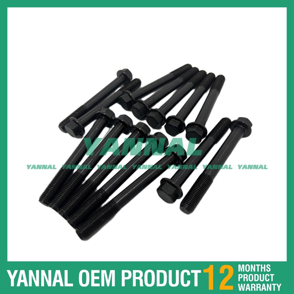 14X cylinder head bolts are suitable for Yanmar 3TN66 engines and 332 415 F915 tractors.