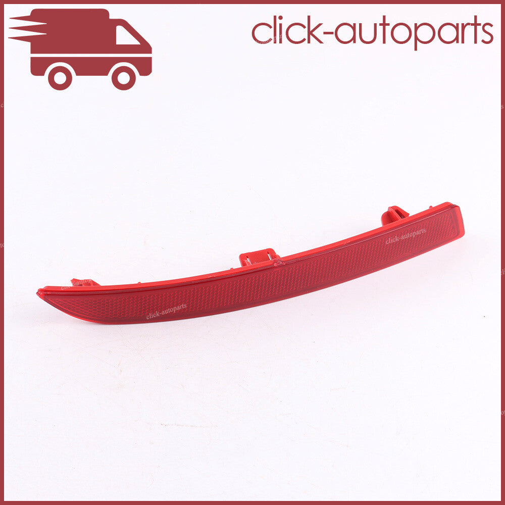 Rear For 2014-2017 for BMW 5 Series F10 F18 LCI Bumper Red Reflector Trim Left Side