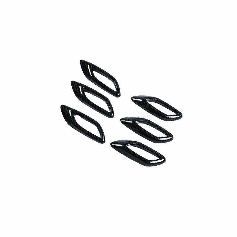 for Maserati for Levante 2016-2021 Carbon Fiber Side Wing Air Vent Fender Cover Trim
