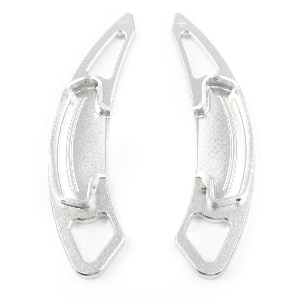 2x Car Silver DSG Paddle Shifters Extensions Trim Fit for Honda Accord 2013-2019