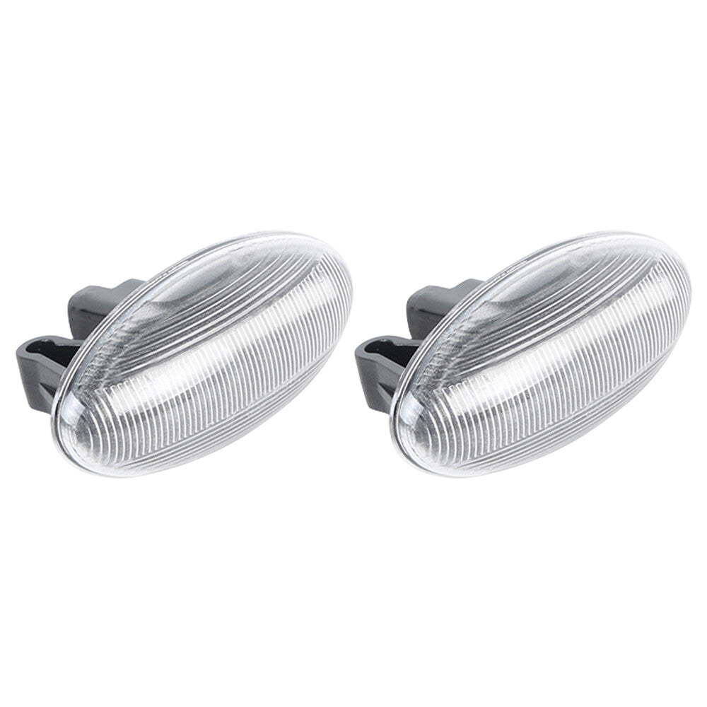 Front LH+RH LED Dynamic Turn Signal Lights for Peugeot 307 206 407 for Citroen C1 C2