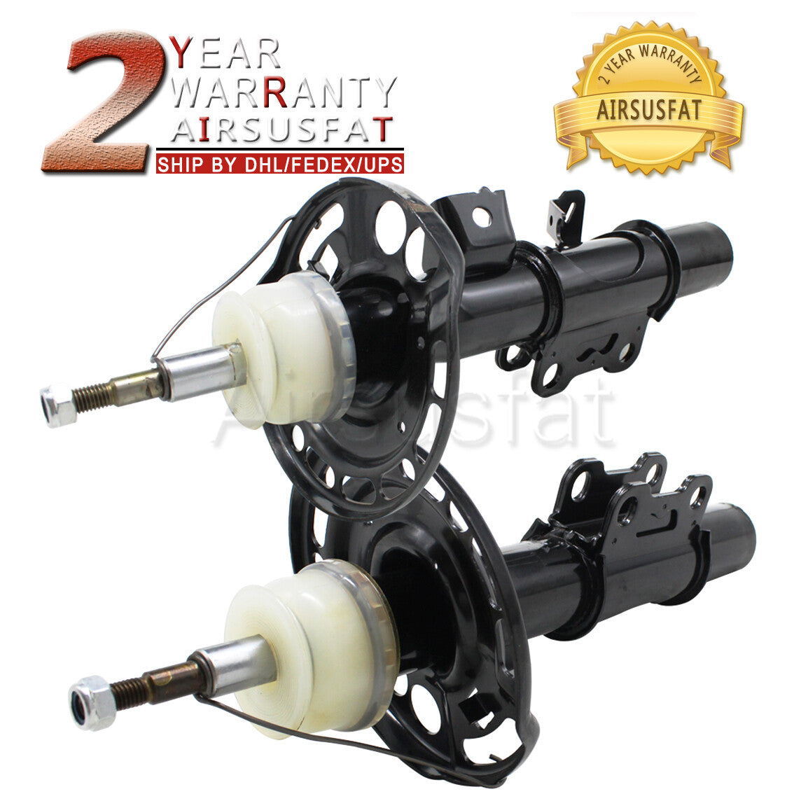 2pcs Front Left+Right Air Suspension Shock Absorber for Cadillac ATS W/O Sensor