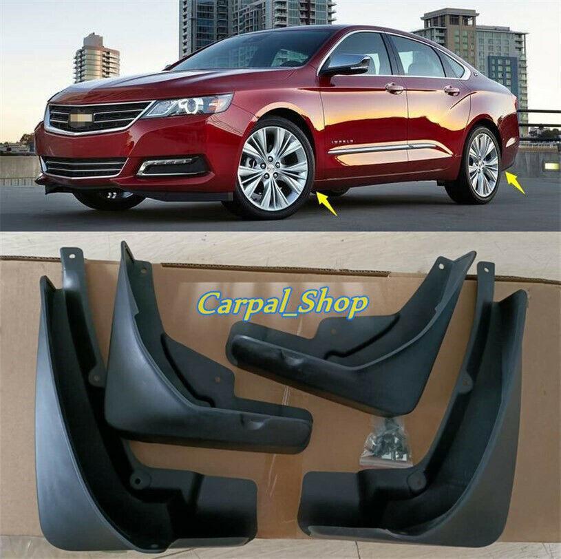 2014-2019 for Chevrolet Impala Sedan Splash Guards Mud Guards Flaps Fender 4pcs