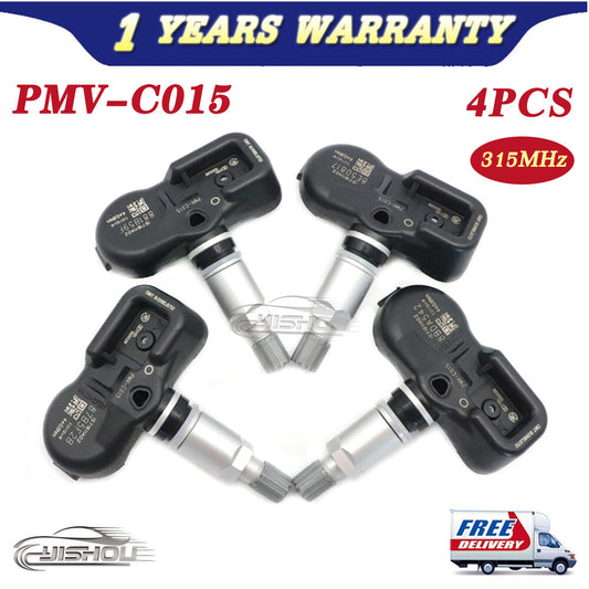 4x 42607-06030 PMV-C015 TPMS TIRE PRESSURE SENSOR for Toyota Tacoma for Lexus 315MHz