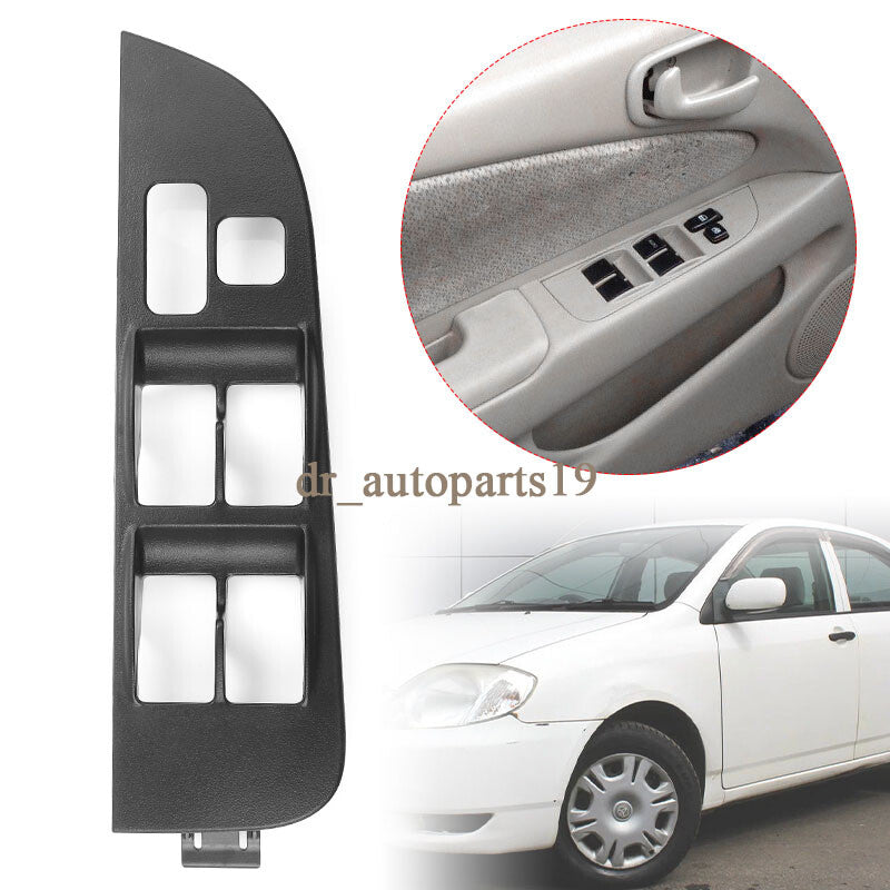 Driver Left Master Power Window Switch Bezel Trim Black for Toyota for Corolla 98-02