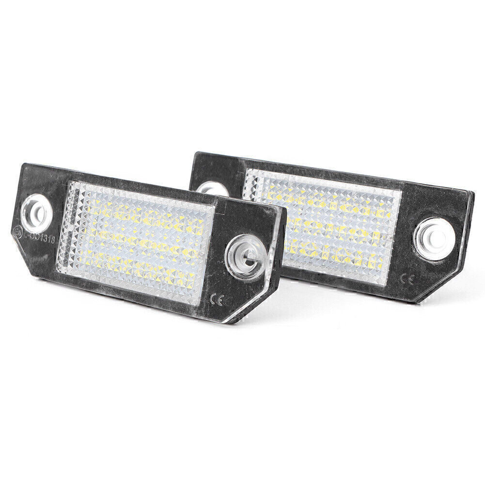Error Free LED Number License Plate Lights Lamp for Ford Focus MK2 C-MAX I 2pcs