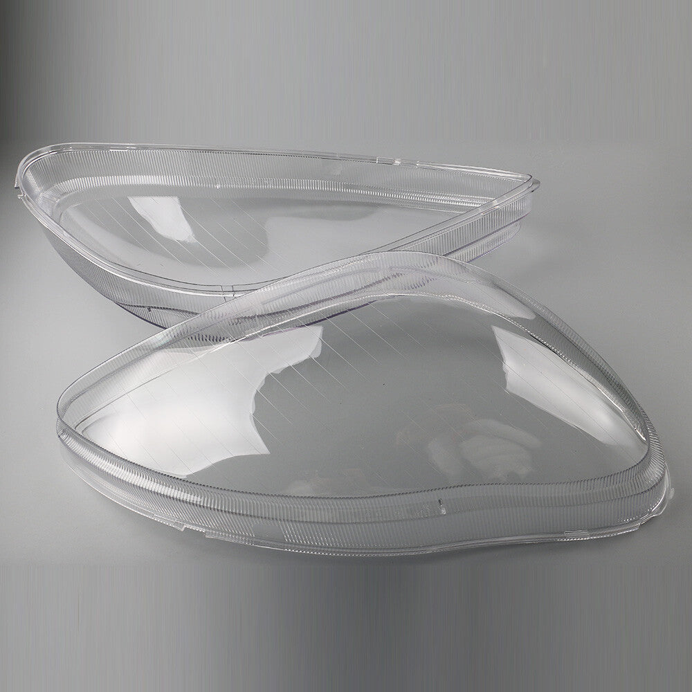 Left and Right Headlight Clear Lens Cover for 2000-06 for Mercedes-Benz W220 S Class