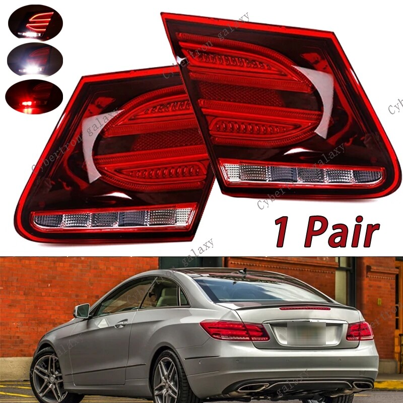 Red LED taillights (LHRH) for Mercedes-Benz E-Class W207 2014-2017 Coupe.