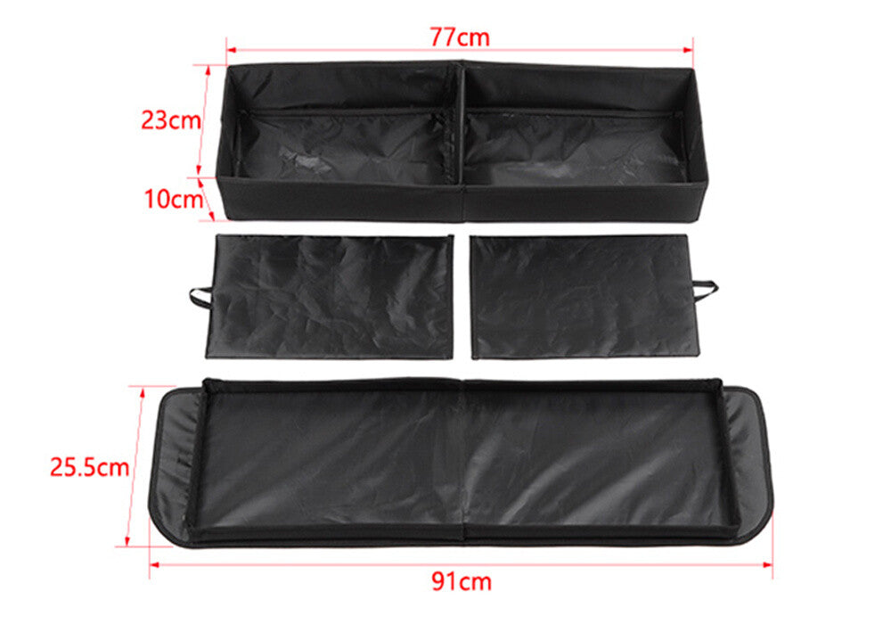 Black Car Trunk Folding Storage Box Organizer for Suzuki for Jimny 2019+ Accessories
