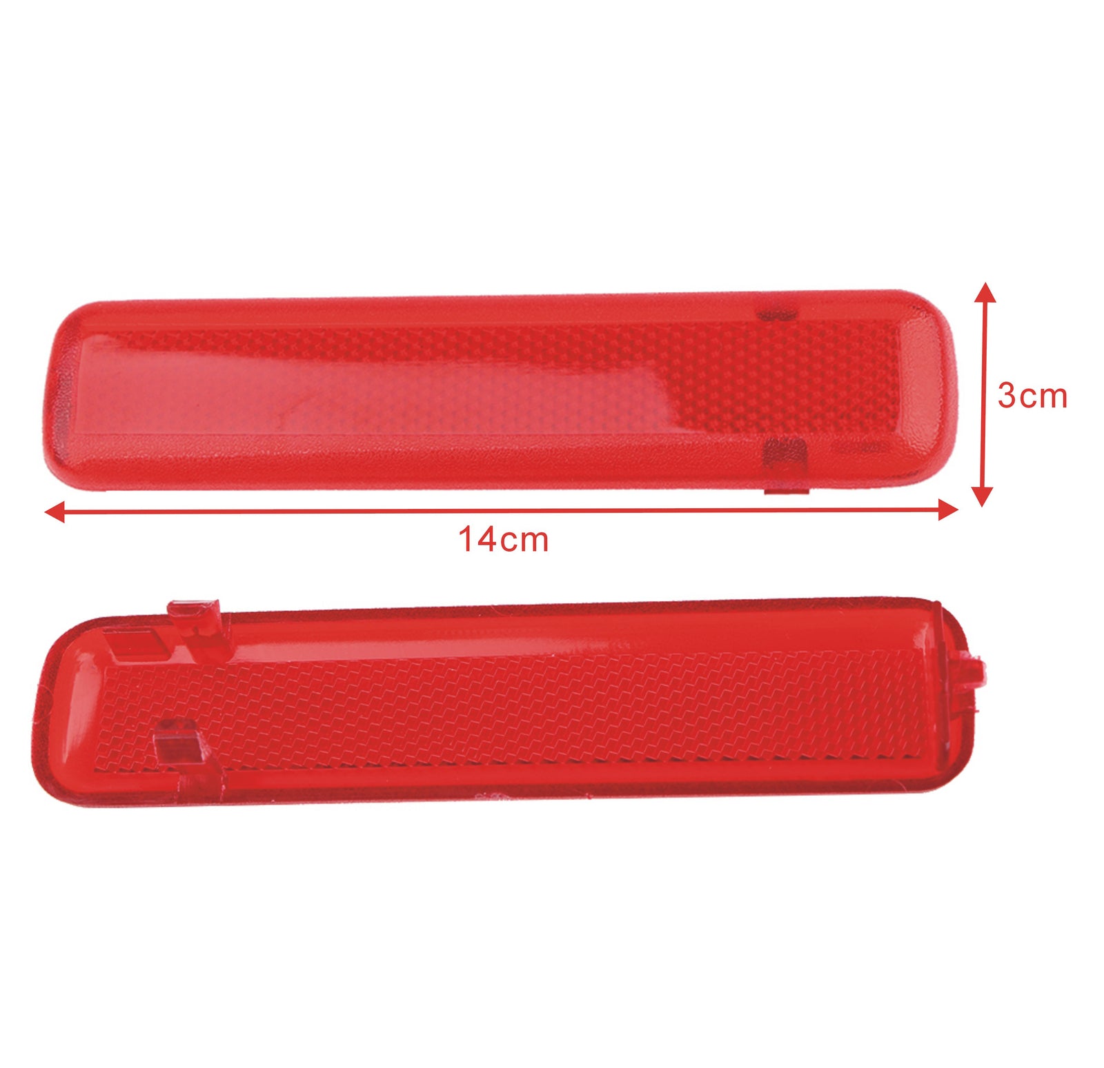 2x Rear Inside Door Trim Reflector For Silverado for Sierra Crew Cab Pickup L+R