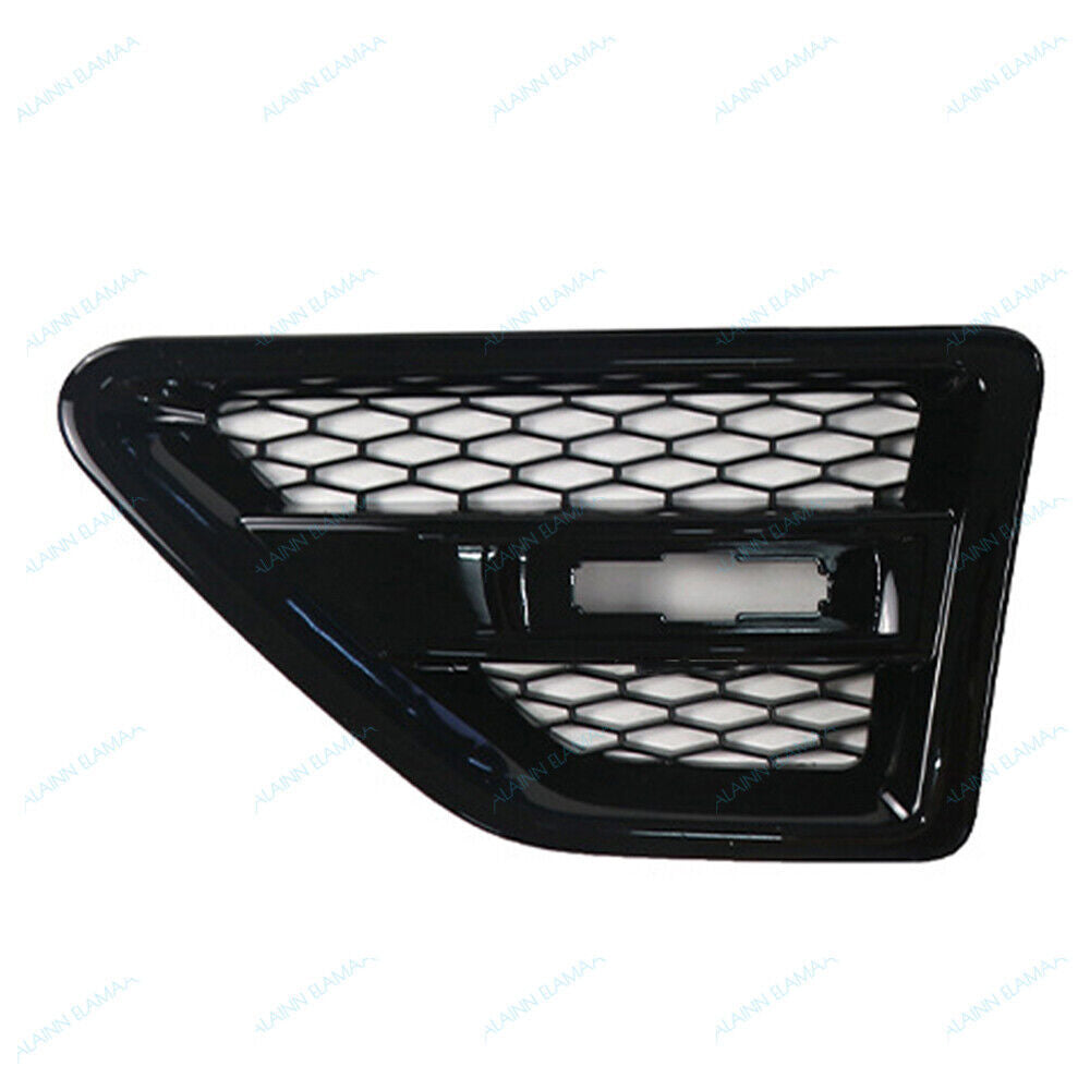 For 2006-2014 for Land Rover Freelander 2 L359 Black Pair Fender Plate Grille Cover