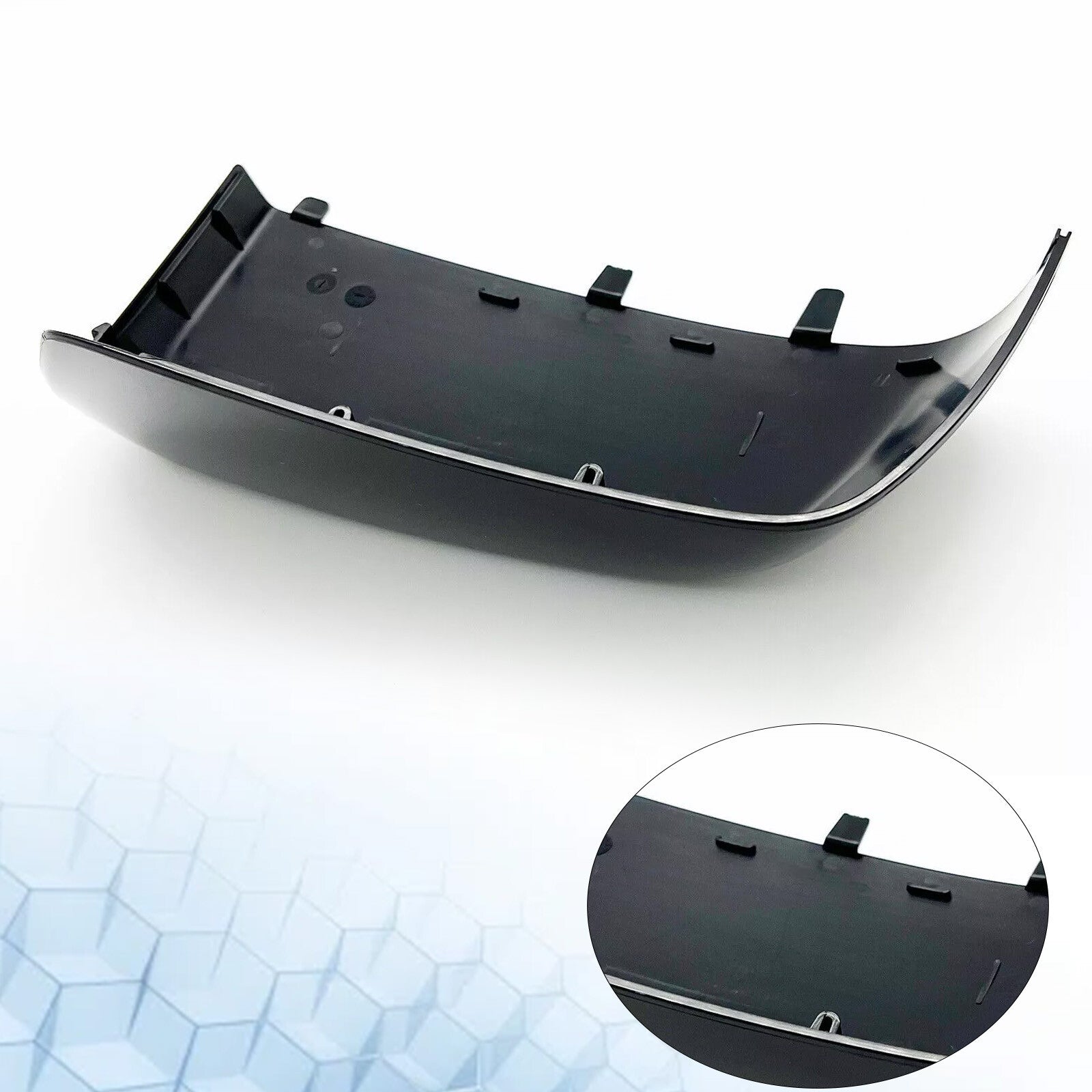 Mirror Cap Cover Smooth Black Driver Left Side fit 2015-2021 for CANYON COLORADO New