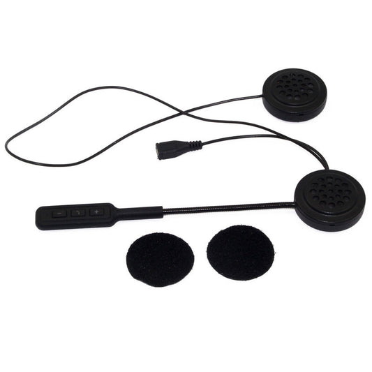 Wireless Bluetooth Microphone Motorbike Intercom Helmet Headset Hands- Motor
