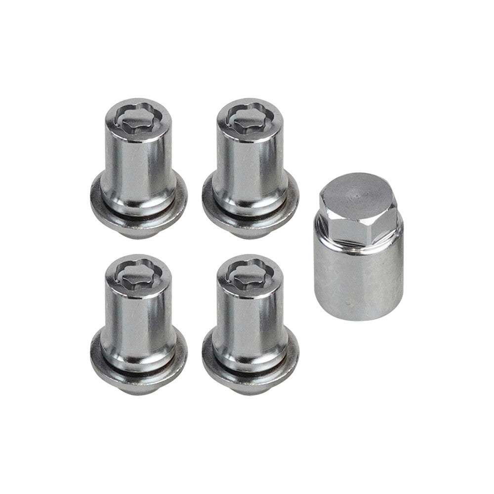 44mm Wheel Lock Lug Nuts Kit M12x1.5 for 2000-2024 for Toyota Anti-theft 00276-00901