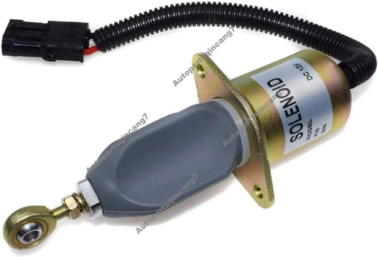 24V Stop Solenoid 1752ES SA-4026-24 For 6BT Engine