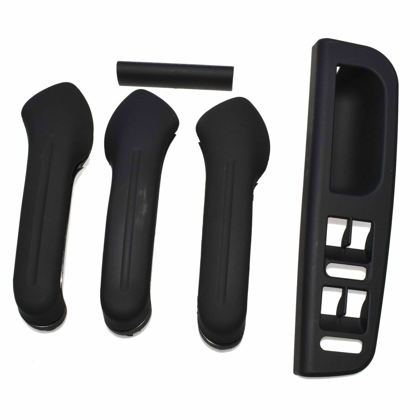 for VW for Golf MK4 Black Interior Door Grab Handle Cover Switch Bezel Trim New 5pcs