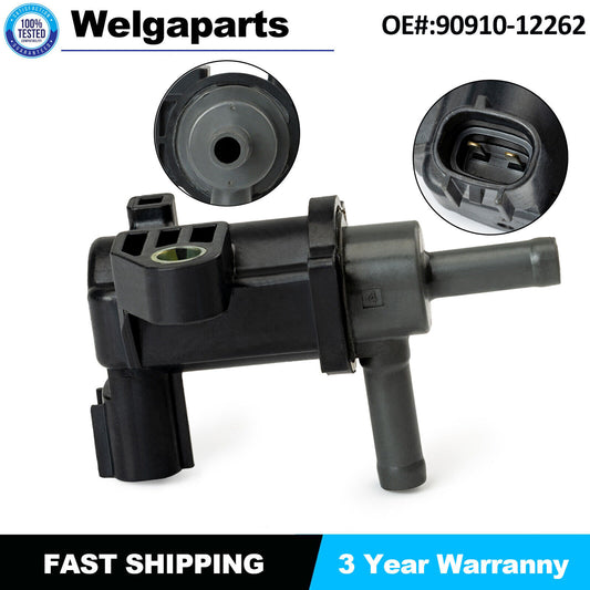 Vapor Canister Vacuum Purge Solenoid Valve 90910-12262 for Toyota Tacoma 2005-16