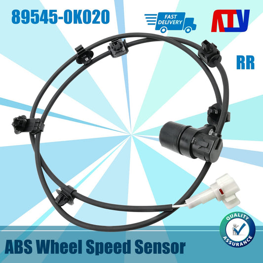 For 05-12 for Toyota Hilux Fortuner 89545-0K020 ABS Wheel Speed Sensor Rear Right