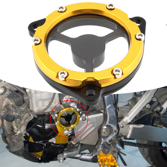 1xStarter Idle Gear Cover Guard Fit for Suzuki DRZ400/400E DRZ400 S/SM LTZ400 Yellow