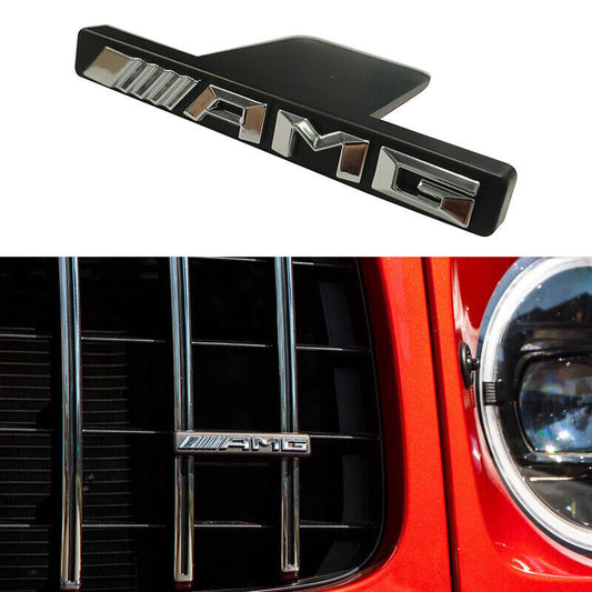 3D front rubber badge for C63 S63 GT63 AMG grille badge Pan-American radiator