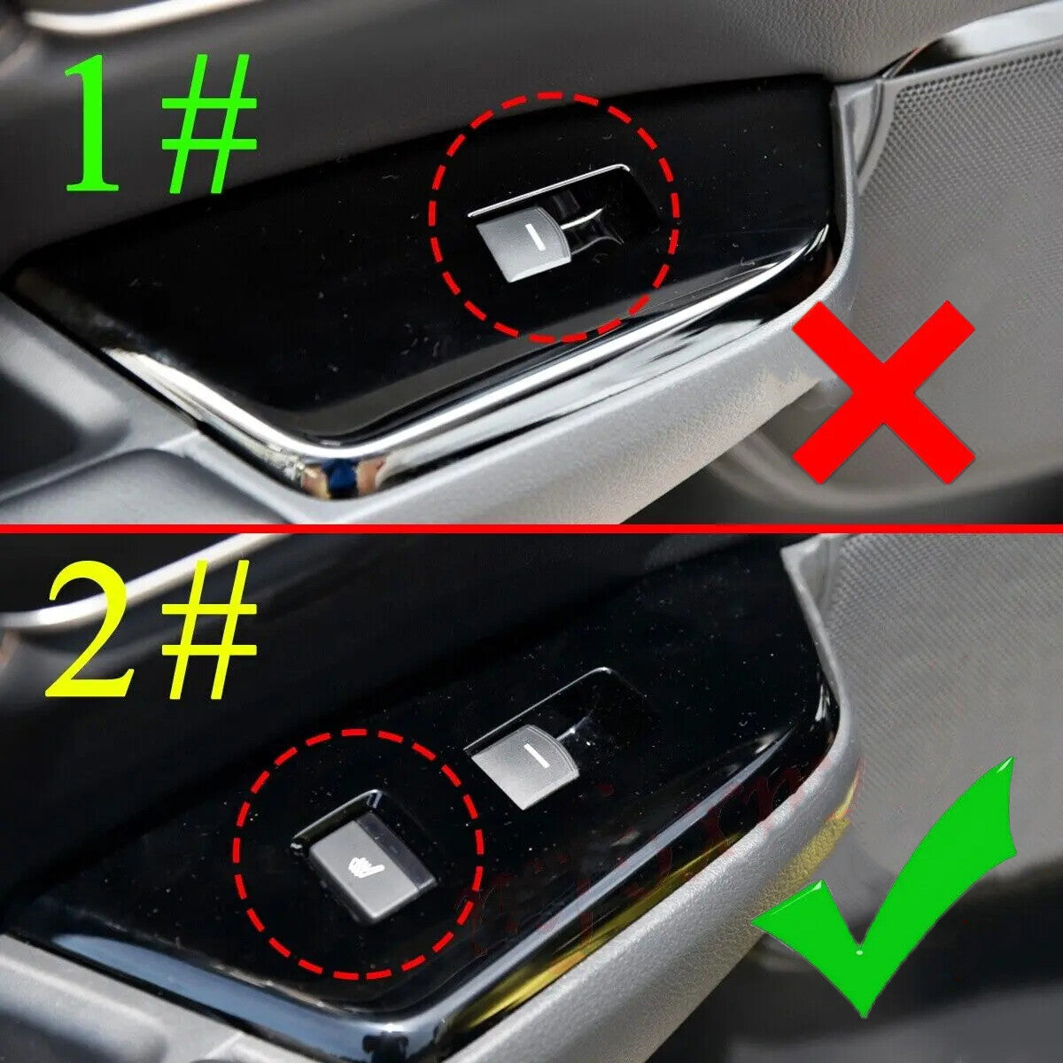 for Honda CRV CR-V 2017-2021 Carbon Fiber Side Door Armrest Panel Trim Covers