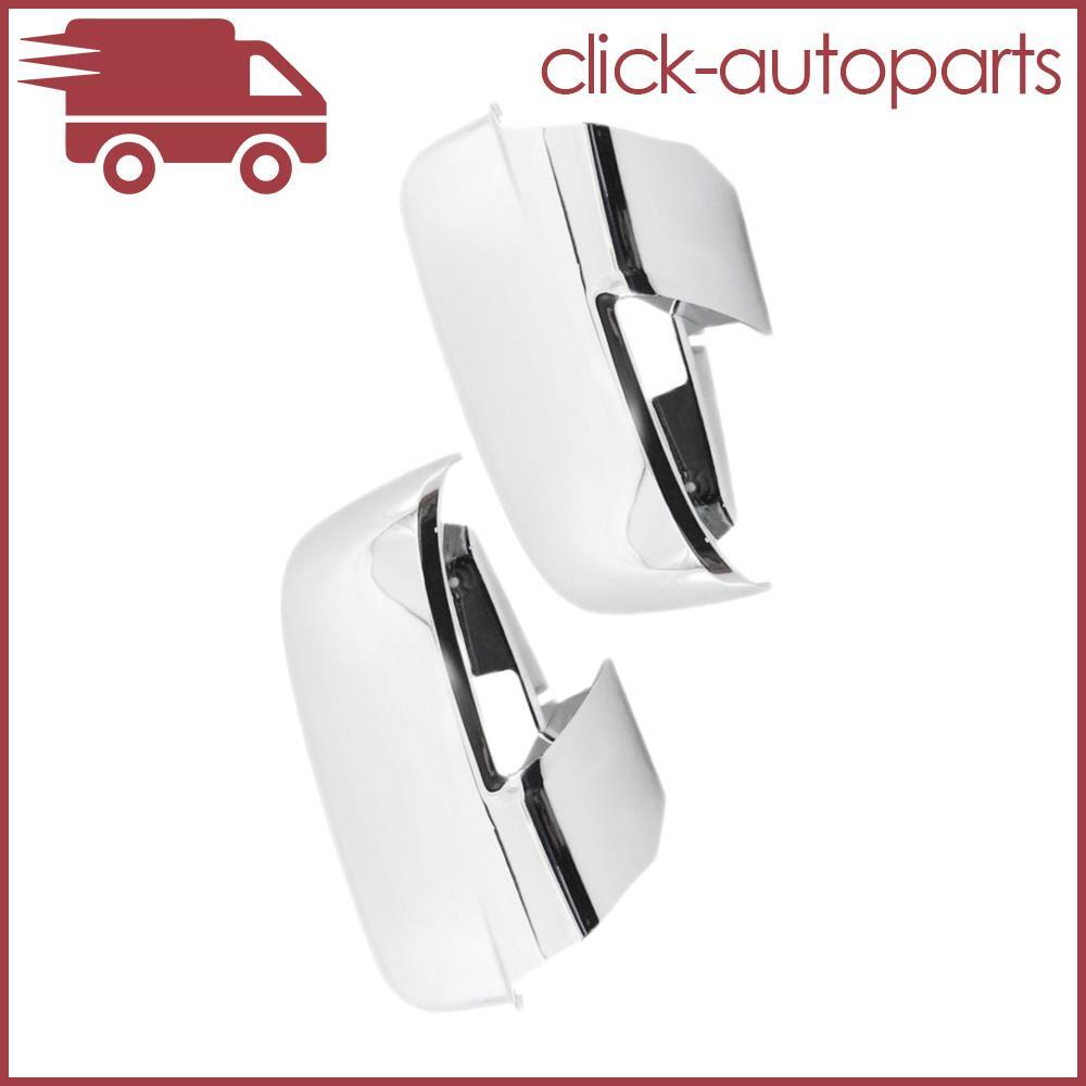 Left Right Mirror Cover Rearview Mirror Case for 2013-2018 for Ram 1500 Chrome