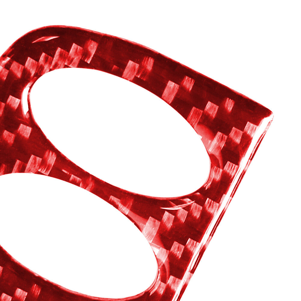 Red Carbon Fiber Electric Window Trim for Porsche /996