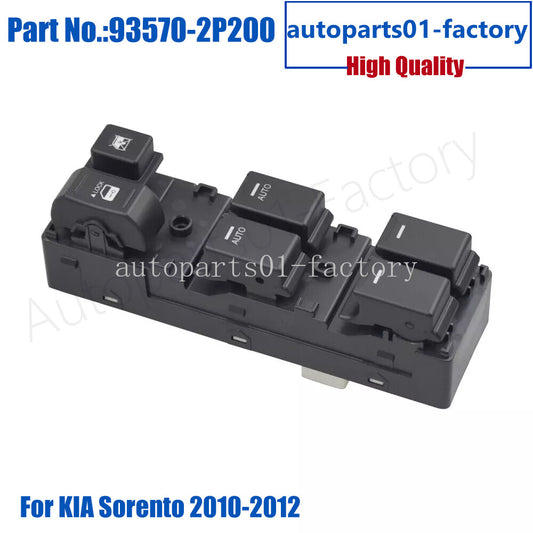Driver Left for KIA Sorento 2010 2011-2012 Power Window Switch 93573-2P200