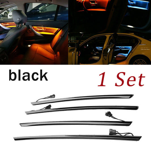 4PCS Interior Doors Panel Decorative Trims Lights for BMW F30