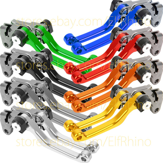 for YAMAHA TW200 TW225 2000-2018 PIVOT DIRT BIKE CLUTCH BRAKE LEVERS 2017 2016